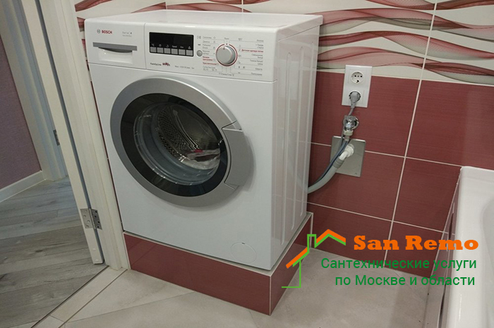 Ошибки при подключении стиральных машин - San-Remo77.ru